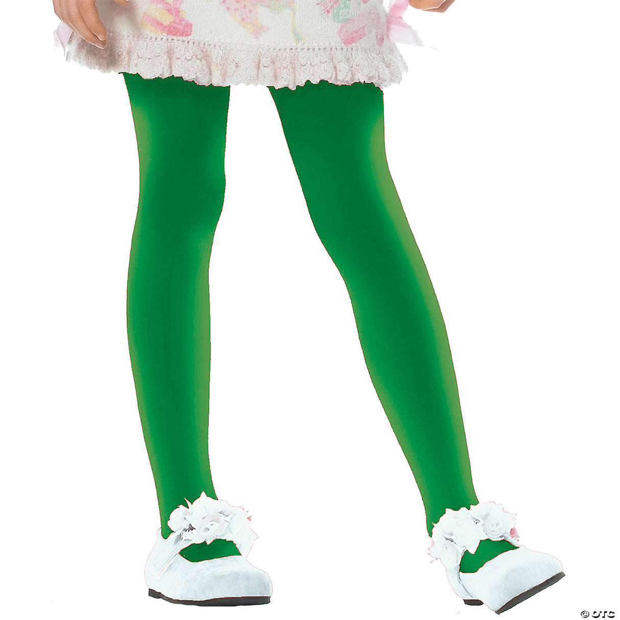 Child Medium Green Tights Halloween Costume Accessory Dress Up