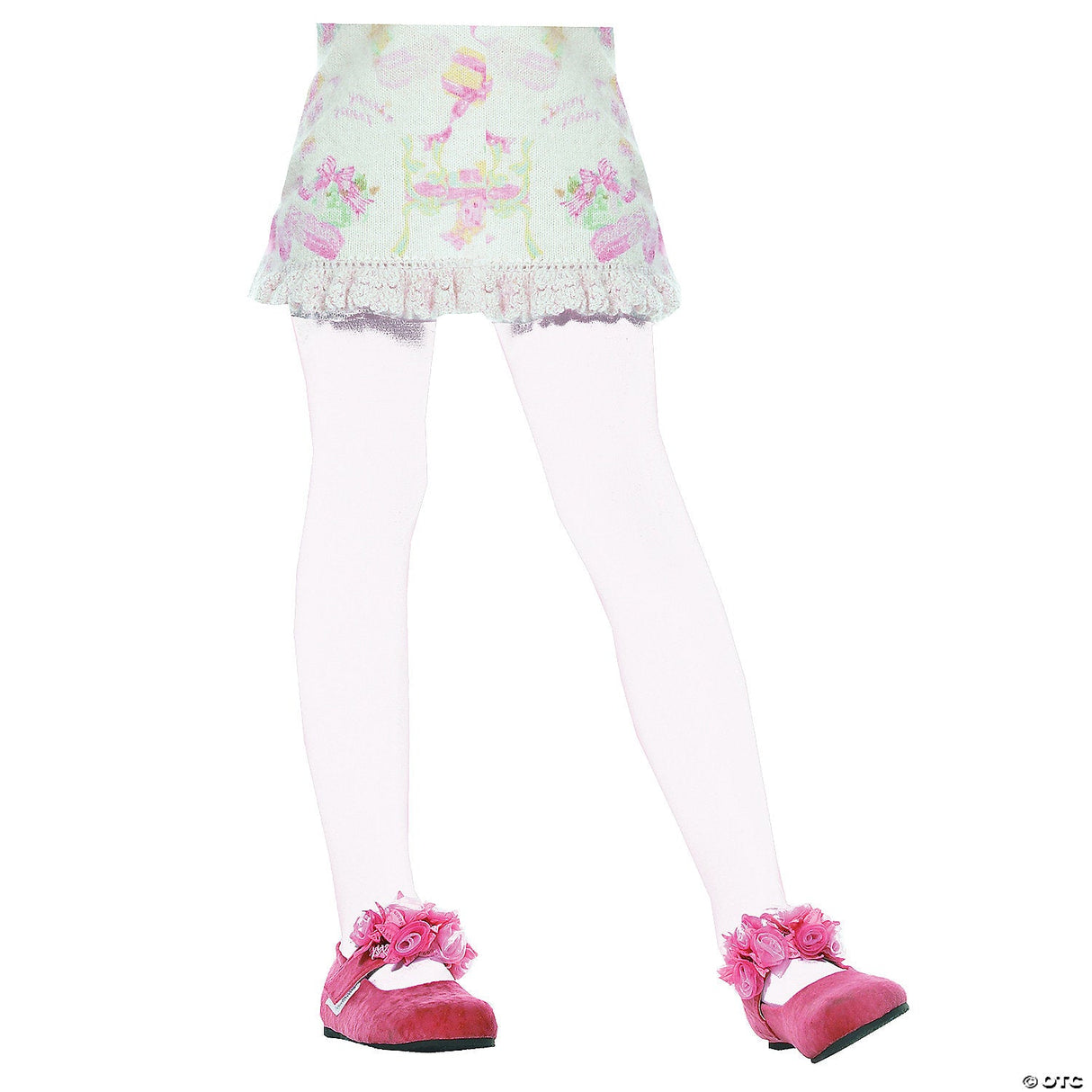 CHILD TIGHTS-GREEN SM