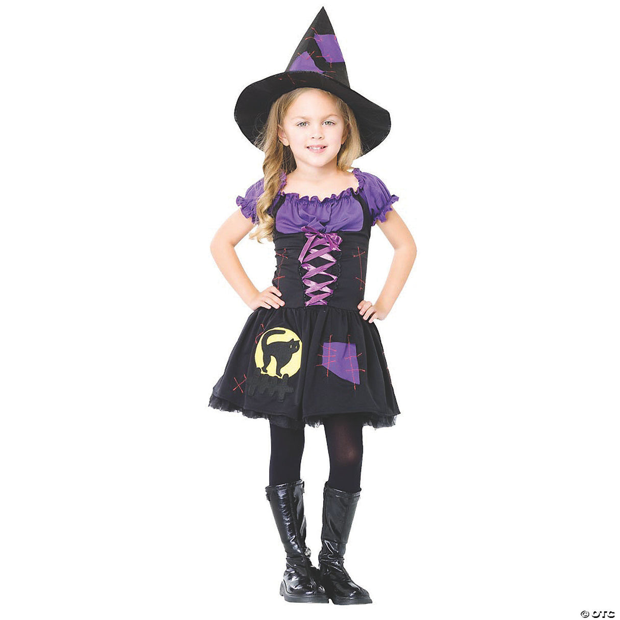 WITCH LARGE CHILD - Kids Halloween Costume Cosplay & Party Outfit