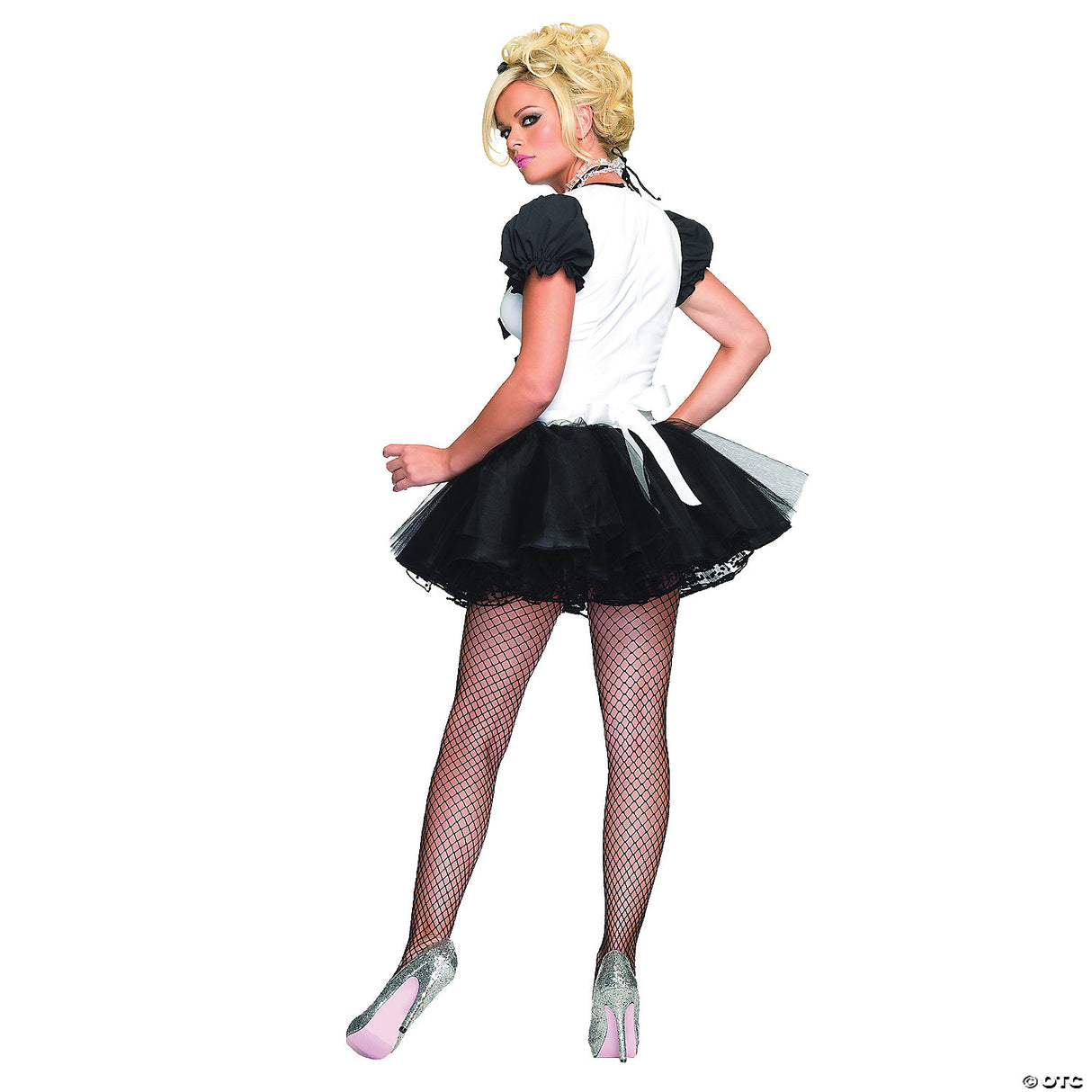 Women’s French Maid Costume – Sexy Housekeeper Roleplay Outfit UA83624