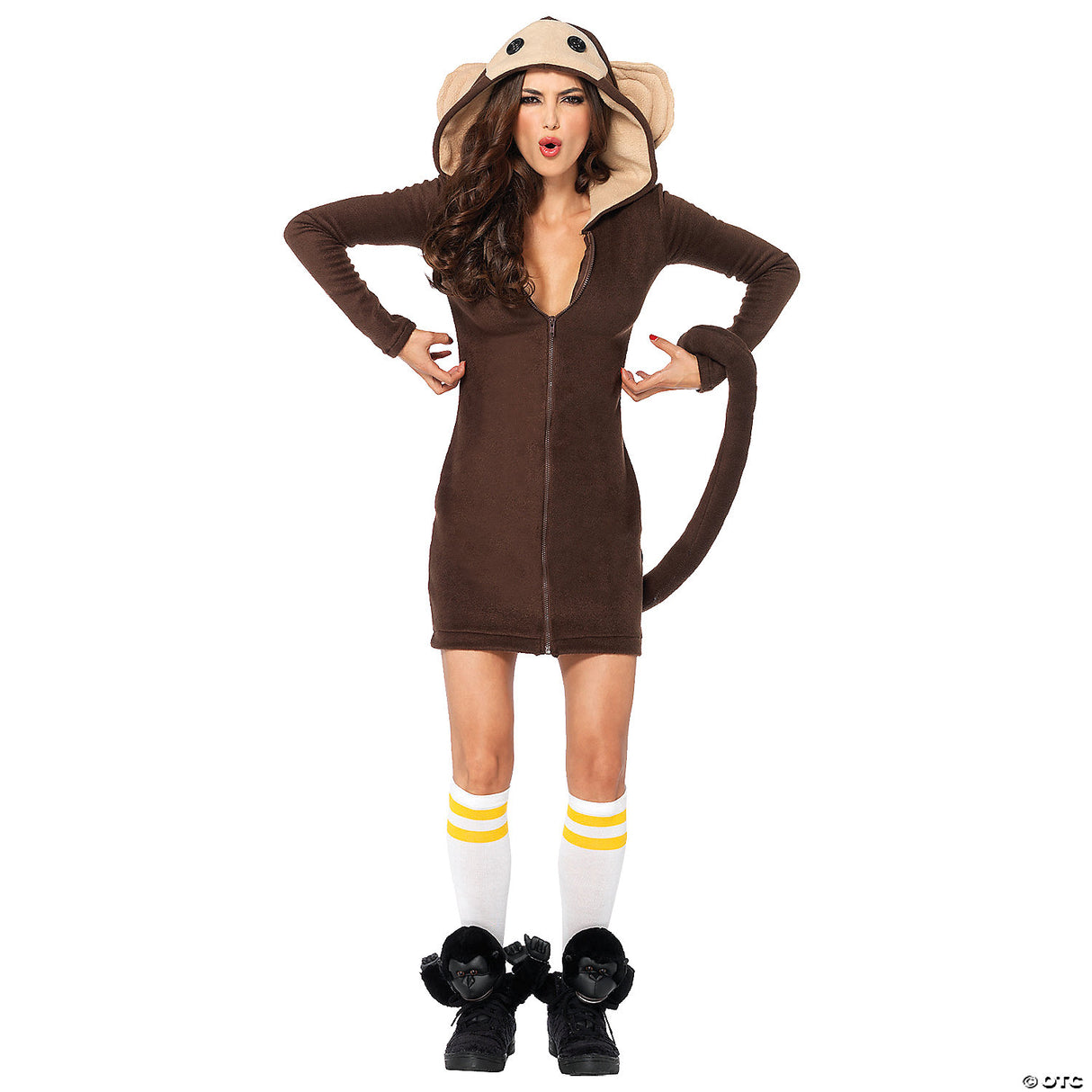 WOMEN'S COZY MONKEY COSTUME - Halloween Outfit Cosplay Party