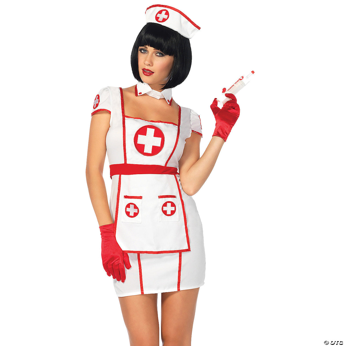 WOMEN'S NURSE COSTUME-SM/MD - Halloween Outfit Cosplay Party