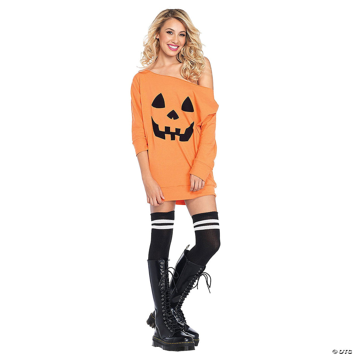 WOMEN'S PUMPKIN COSTUME - Adult Halloween Costume Cosplay Party Outfit