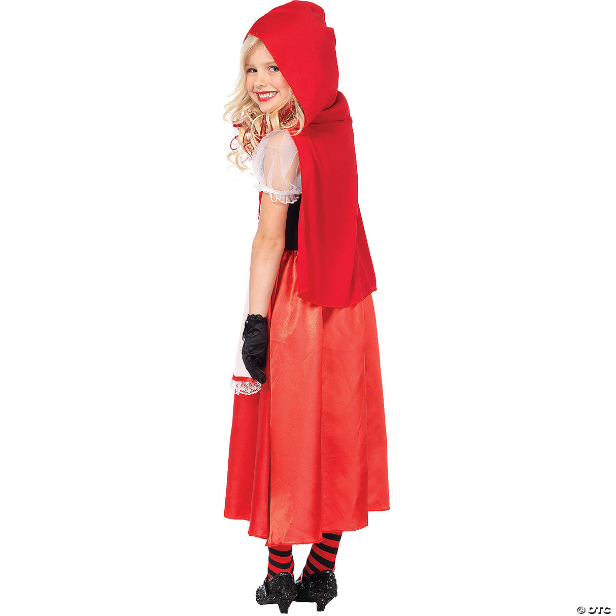 GIRL'S RED RIDING HOOD-SM - Halloween Costume Dress Up Party Outfit