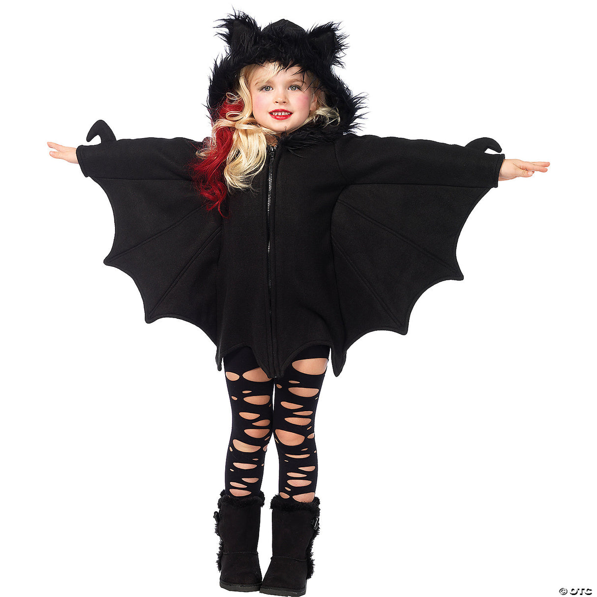 GIRL'S COZY BAT-XS - Halloween Costume Dress Up Party Outfit