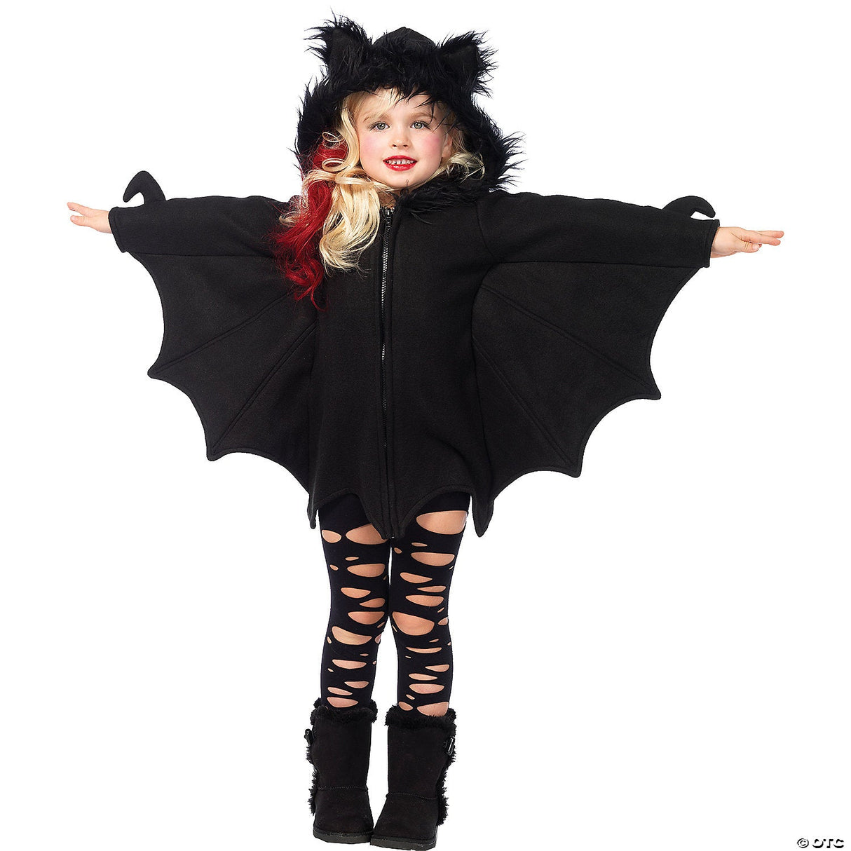 GIRL'S COZY BAT-XS - Halloween Costume Dress Up Party Outfit
