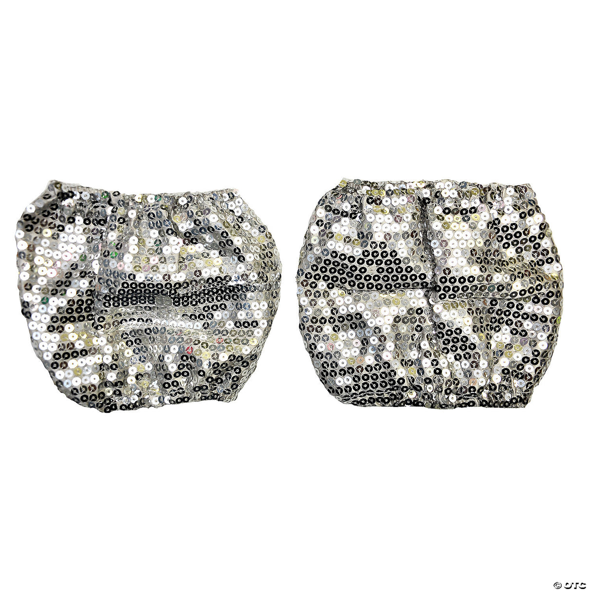 Silver Sequin Leg Cuffs – Halloween Costume Accessory Dancewear