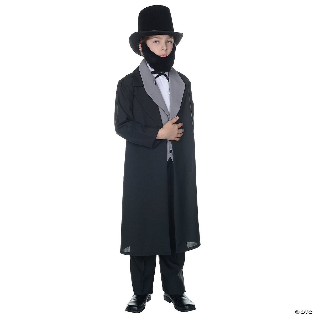 BOY'S ABRAHAM LINCOLN COSTUME - Kids Halloween Costume Dress Up Party