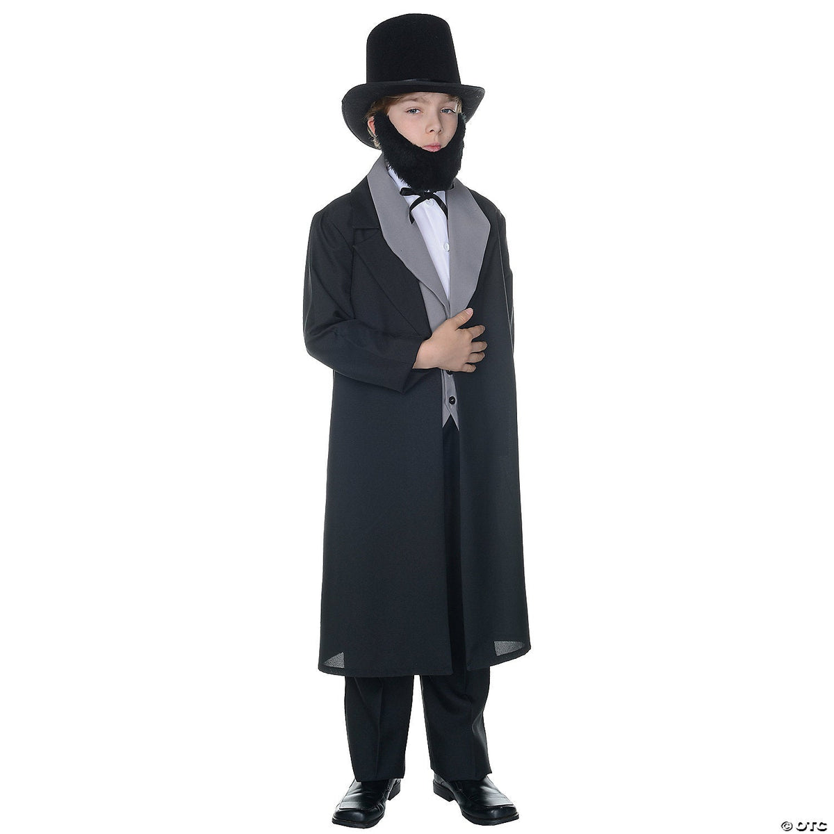 BOY'S ABRAHAM LINCOLN COSTUME - Kids Halloween Costume Dress Up Party