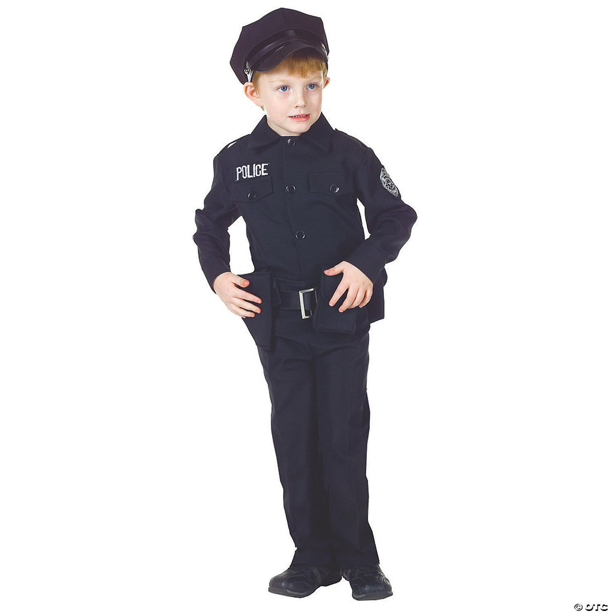 POLICE MAN SET SM (4-6) CHLD - Kids Halloween Costume Cosplay & Party Outfit