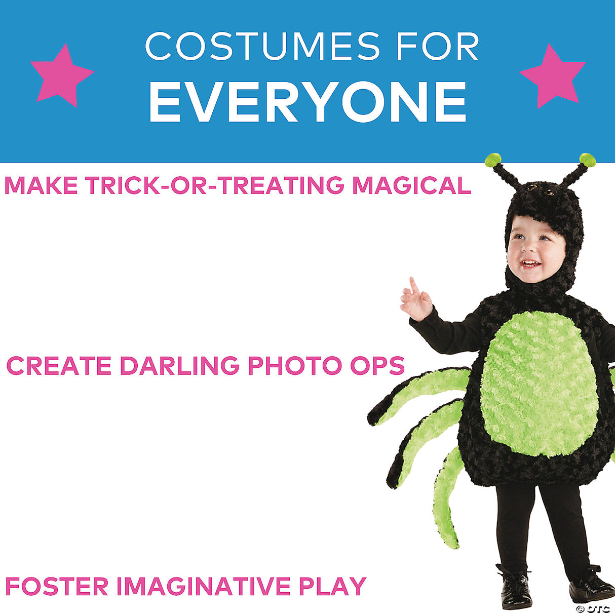 TODDLER SPIDER COSTUME UR25971 - Toddler Halloween Costume Cosplay Dress Up