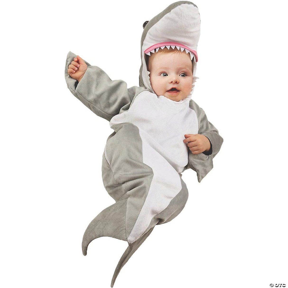 Baby Shark Bunting Costume - 0-6 Months - Baby Halloween Costume Infant Cosplay