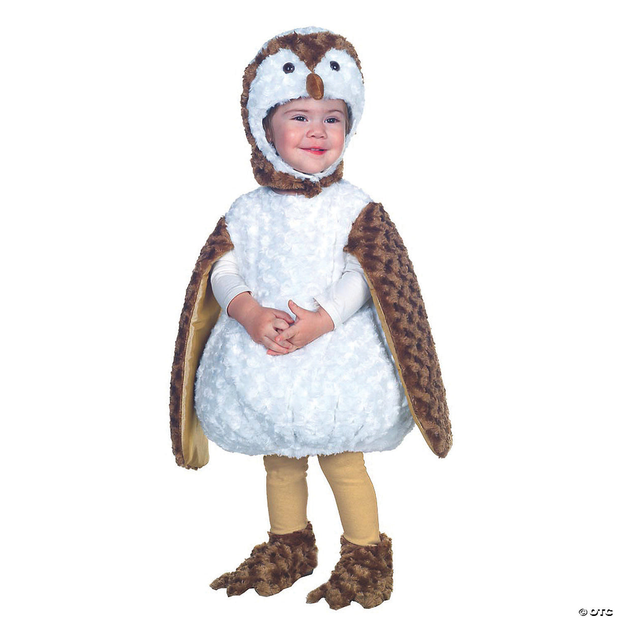WHITE BARN OWL TODDLER 4T-6T - Toddler Halloween Costume Cosplay Dress Up & Part
