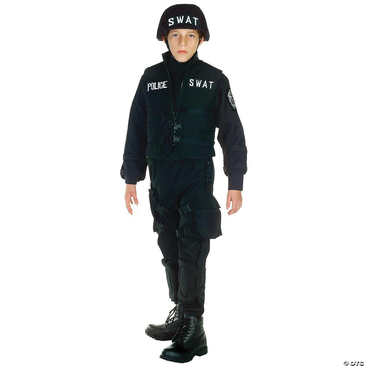 Boy's Deluxe SWAT Costume - Small - Halloween Costume Outfit Dress Up Party