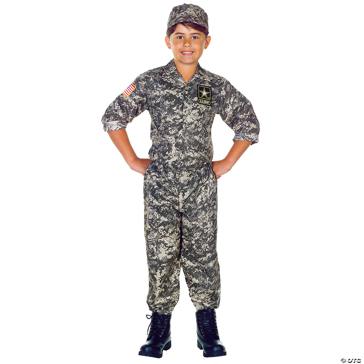 UNISEX US ARMY UNIFORM COSTUME - Baby Halloween Costume Infant Cosplay Dress Up