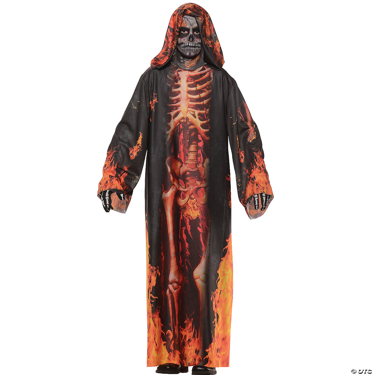 BOY'S UNDERWORLD ROBE-MD - Kids Halloween Costume Dress Up Party