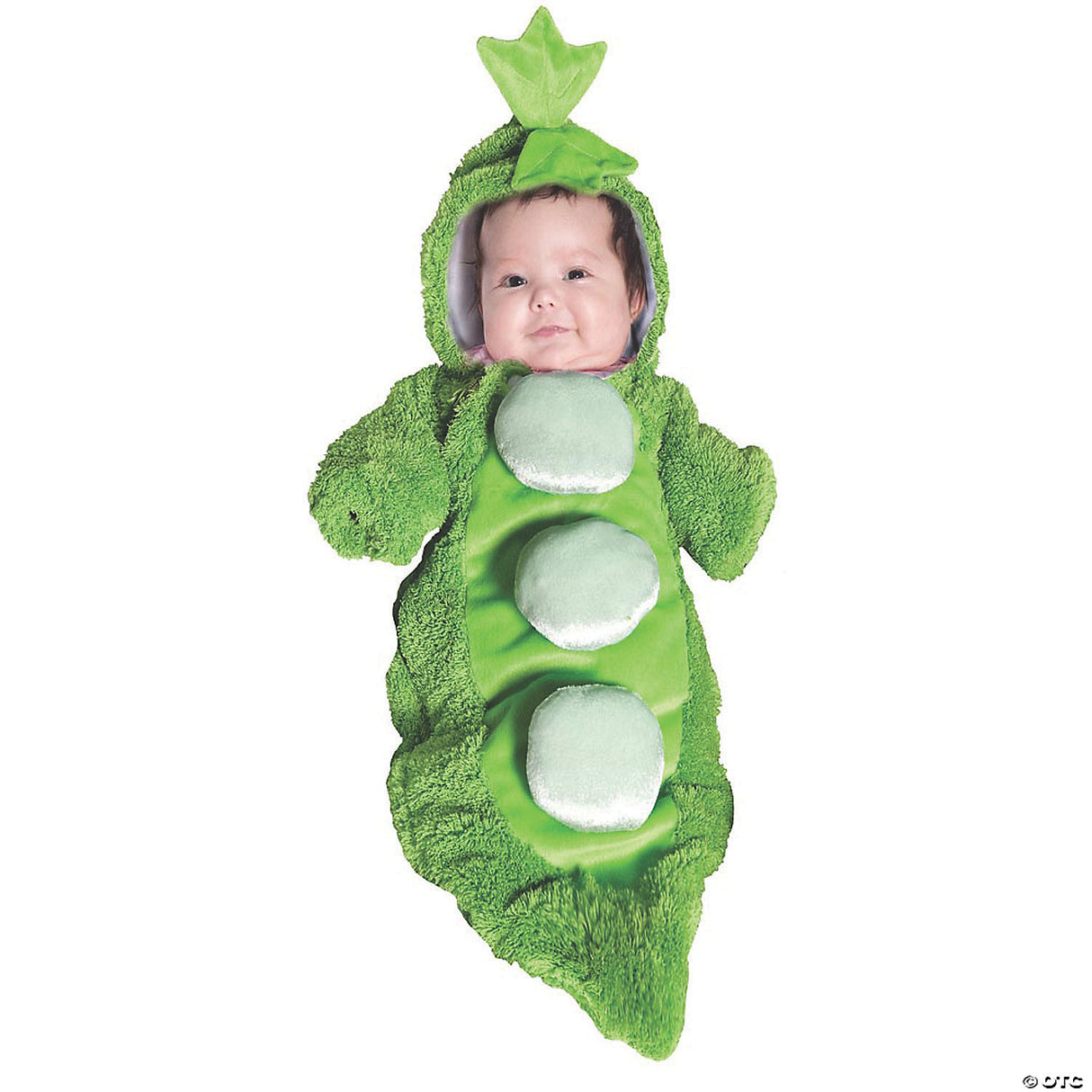 Baby Pea In A Pod Bunting Costume - 0-6 Months - Baby Halloween Costume Infant