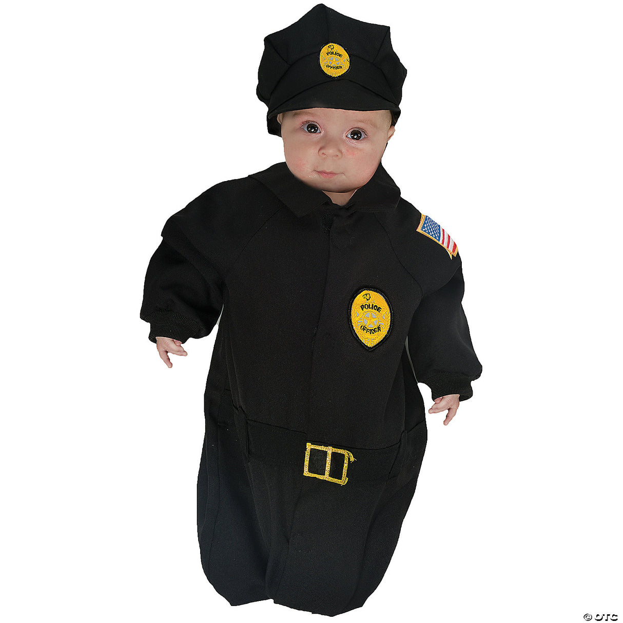 Baby Police Bunting Costume - Kids Halloween Costume Cosplay & Party Outfit
