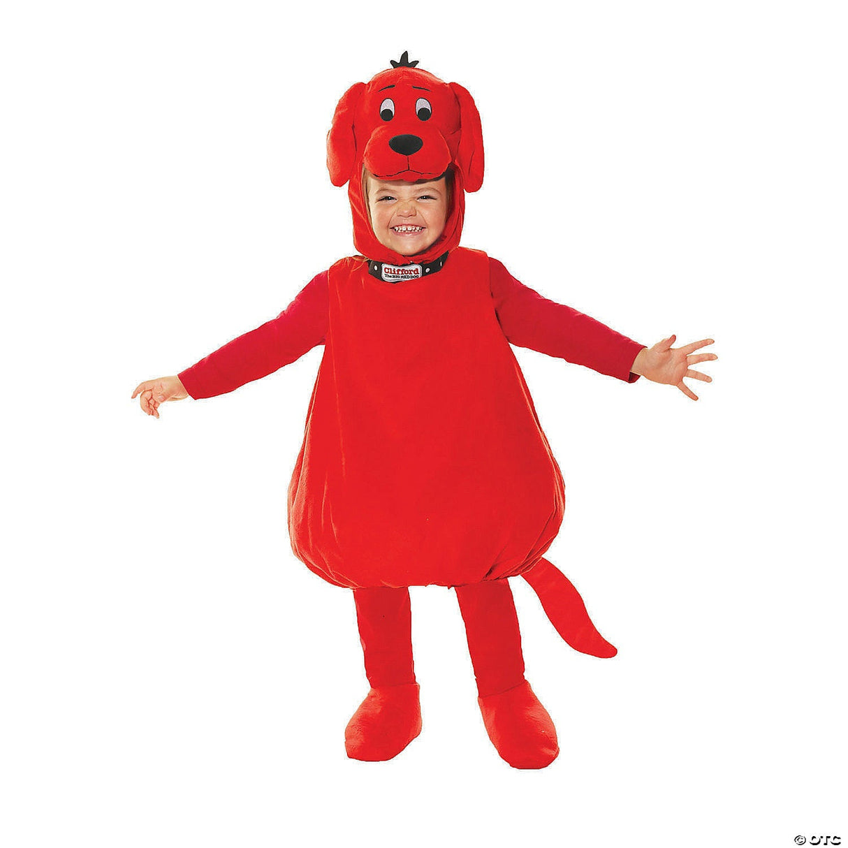 Toddler Deluxe Clifford The Big Red Dog Costume - Toddler Halloween Costume Cosp