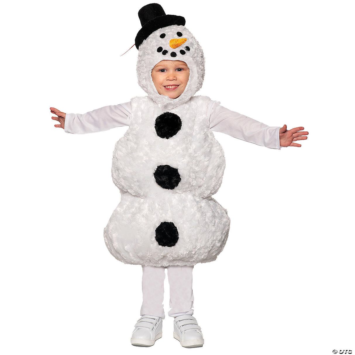 TDDLR SNOWMAN BELLY BABY MD - Kids Halloween Costume Cosplay & Party Outfit