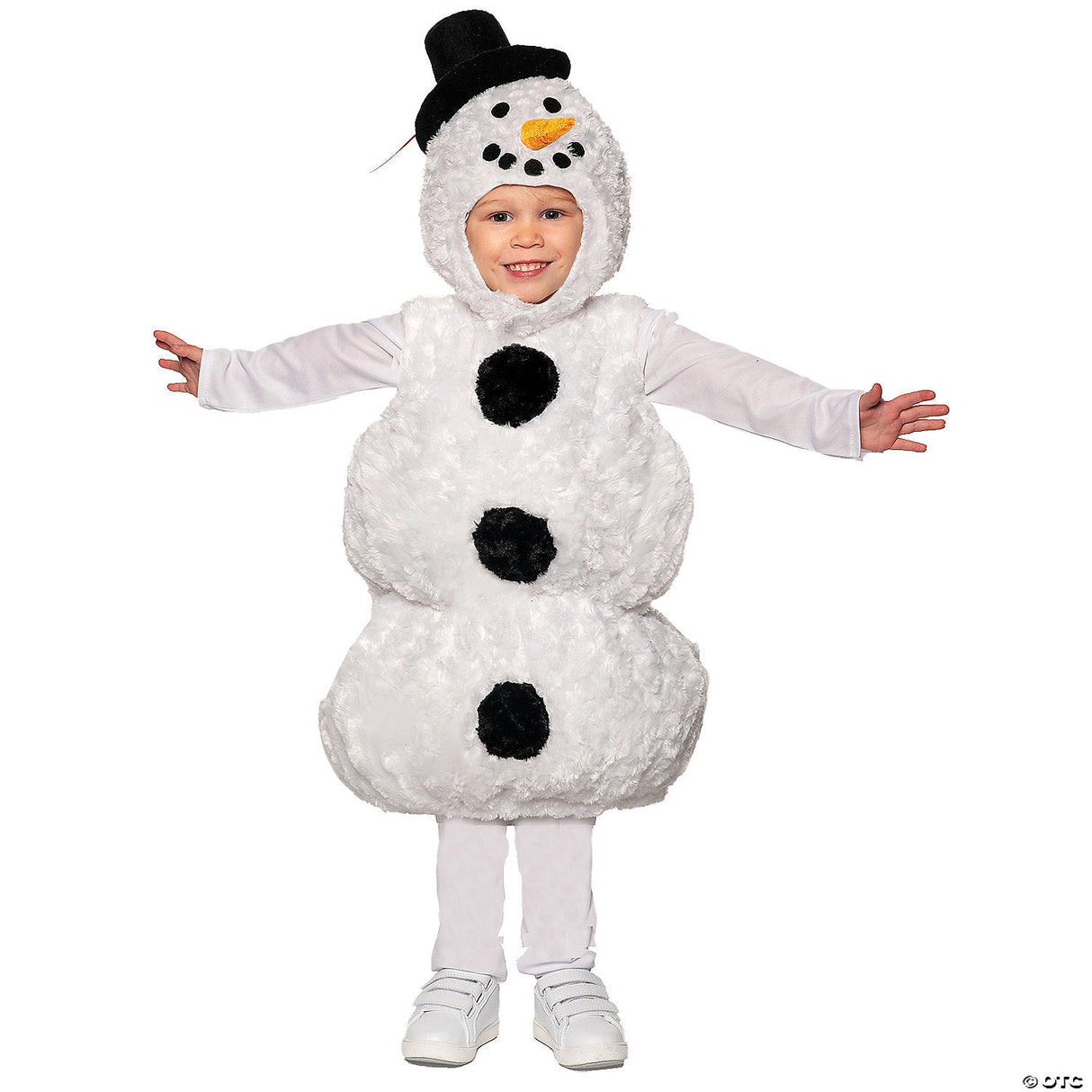 TDDLR SNOWMAN BELLY BABY MD - Kids Halloween Costume Cosplay & Party Outfit