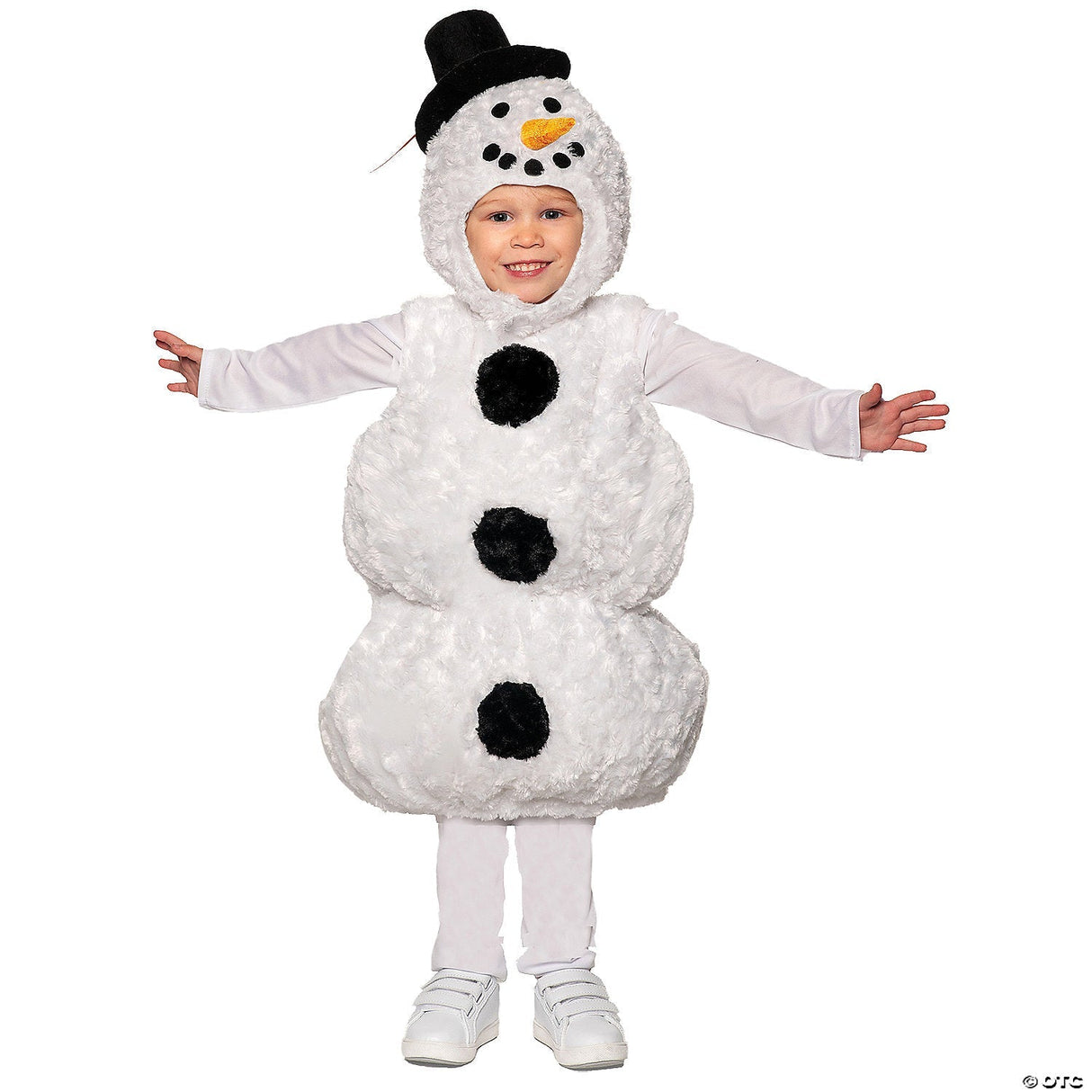 TDDLR SNOWMAN BELLY BABY MD - Kids Halloween Costume Cosplay & Party Outfit