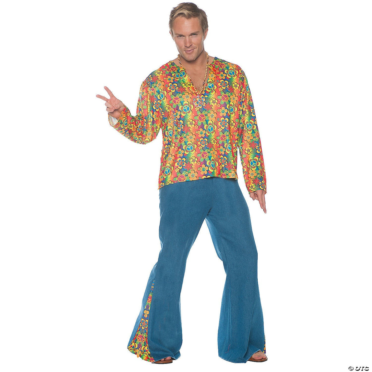 MEN'S BOOGIE DOWN COSTUME XXL - Disco 70s Halloween Costume Adult Cosplay Party