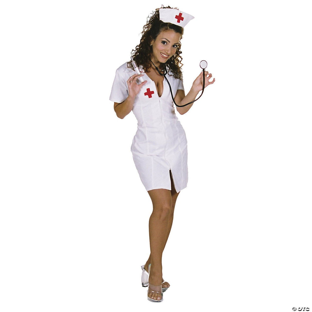 WOMEN'S NURSE COSTUME-SM - Halloween Outfit Cosplay Party
