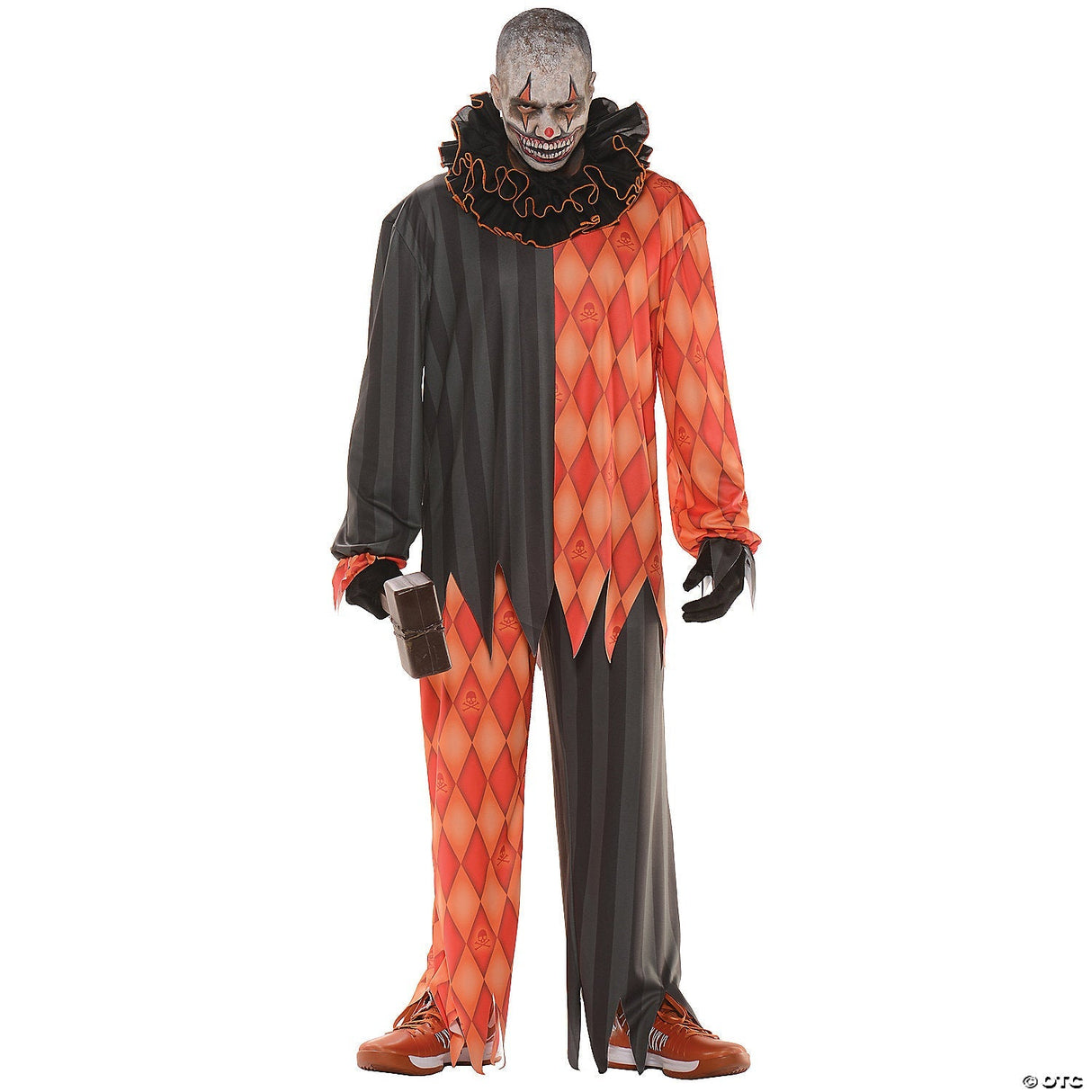 MEN'S EVIL CLOWN COSTUME UR28600 - Scary Halloween Costume Adult Outfit Cosplay