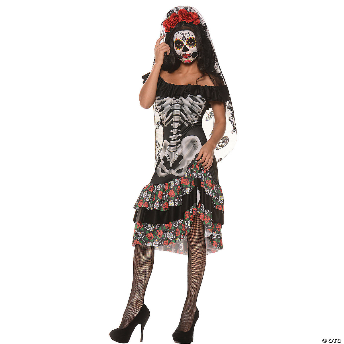 WOMEN'S QUEEN OF THE DEAD COSTUME - Halloween Outfit Cosplay Party