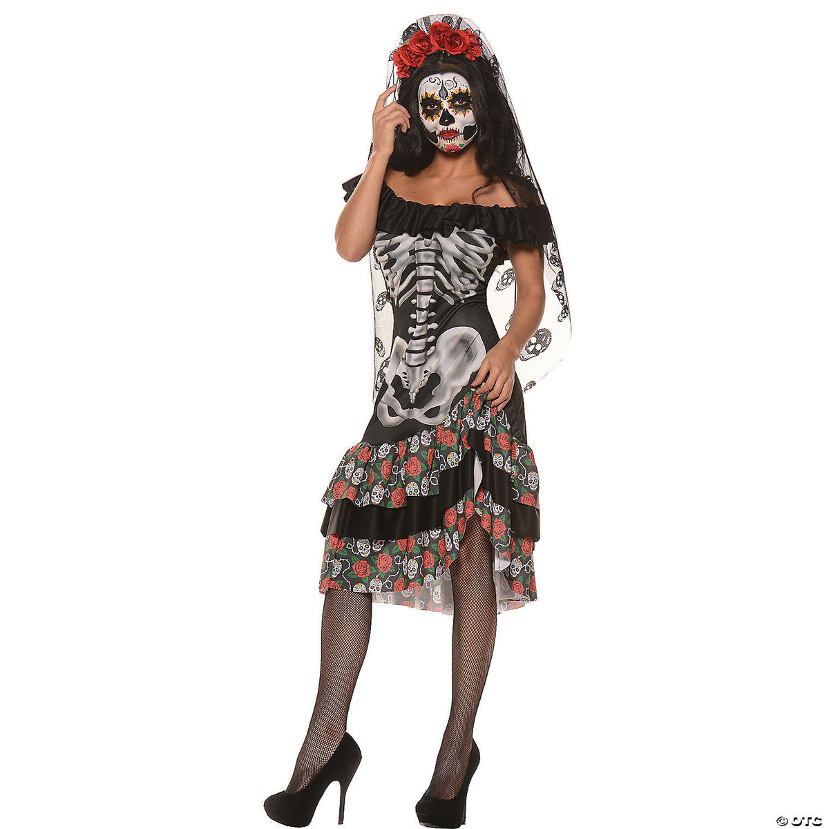 WOMEN'S QUEEN OF THE DEAD COSTUME - Halloween Outfit Cosplay Party