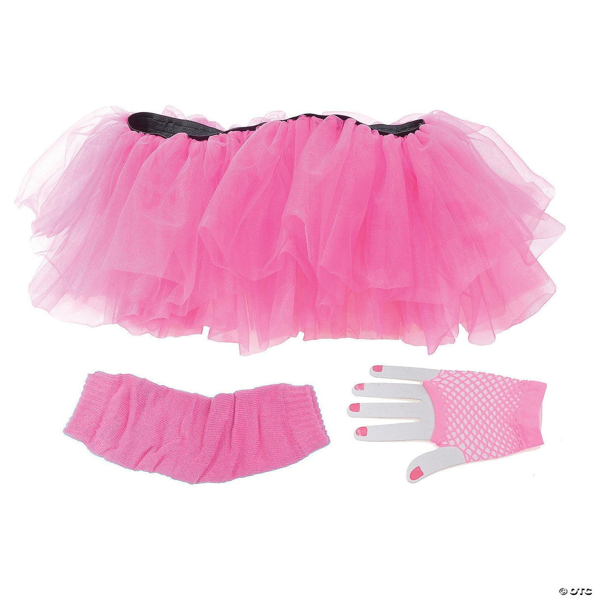 Adult Neon Blue Tutu Set – Dance Halloween Costume Accessory Party Outfit
