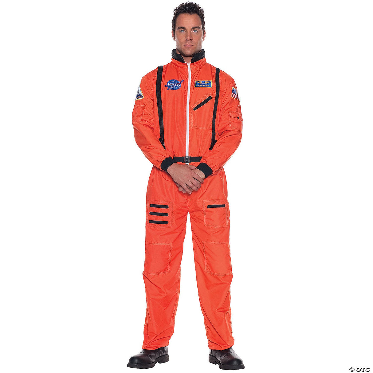 MEN'S SILVER ASTRONAUT COSTUME-TEEN/SM - Space Halloween Costume Adult Cosplay