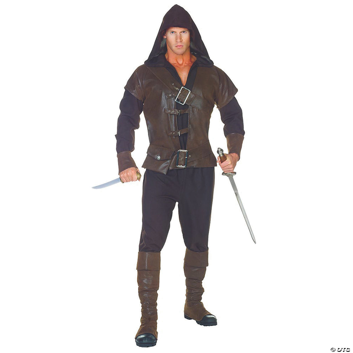 Adult Assassin Costume – XXL 48-50 – Halloween Ninja Warrior Cosplay Outfit