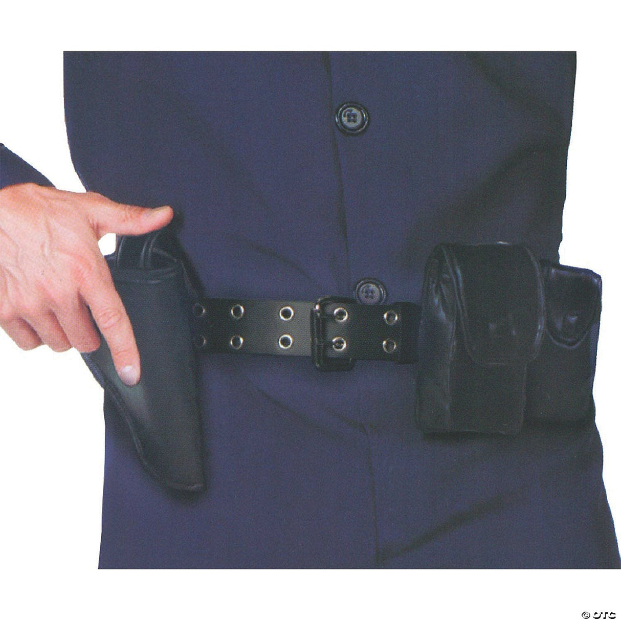 Adults Police Utility Belt - Law Enforcement Halloween Costume Accessory Prop