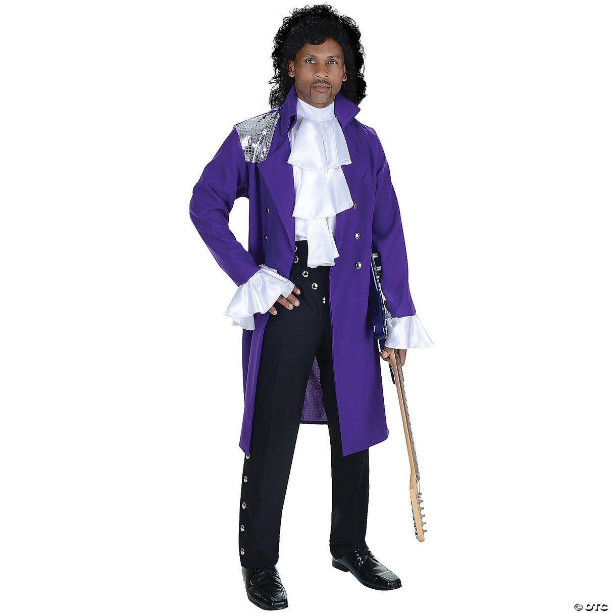 Adults Purple Pop Star Costume - Music Icon Halloween Party Cosplay Outfit