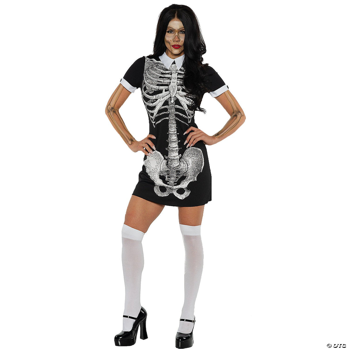 WOMEN'S BONEYARD COSTUME - Halloween Costume Accessory Party Dress Up