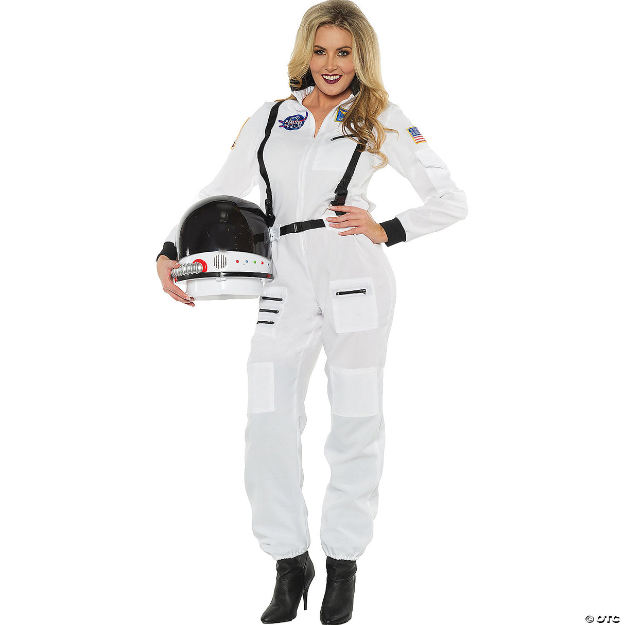 Adults Female Astronaunt Costume - Space Explorer Halloween Party Cosplay Outfit