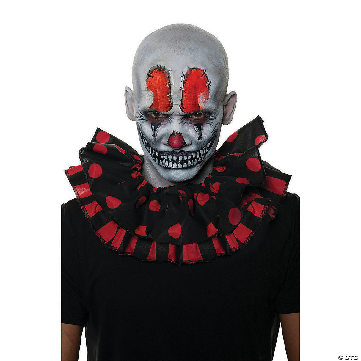Adults Clown Collar Ruffle Neck – Halloween Costume Accessory Party