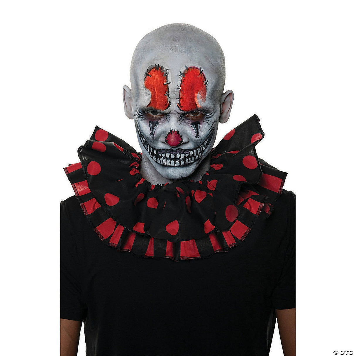 Adults Clown Collar Ruffle Neck – Halloween Costume Accessory Party