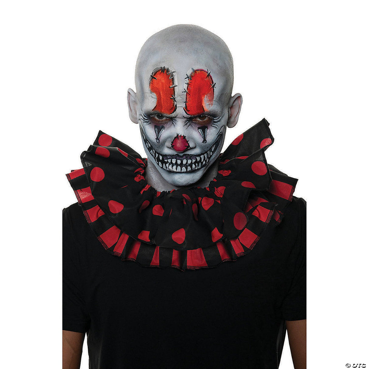 Adults Clown Collar Ruffle Neck – Halloween Costume Accessory Party