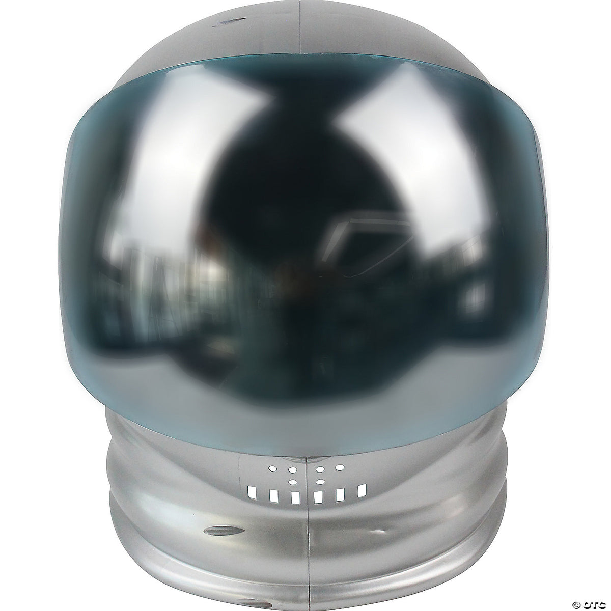 Adults Silver Space Helmet with Reflective Visor OS – Halloween Costume