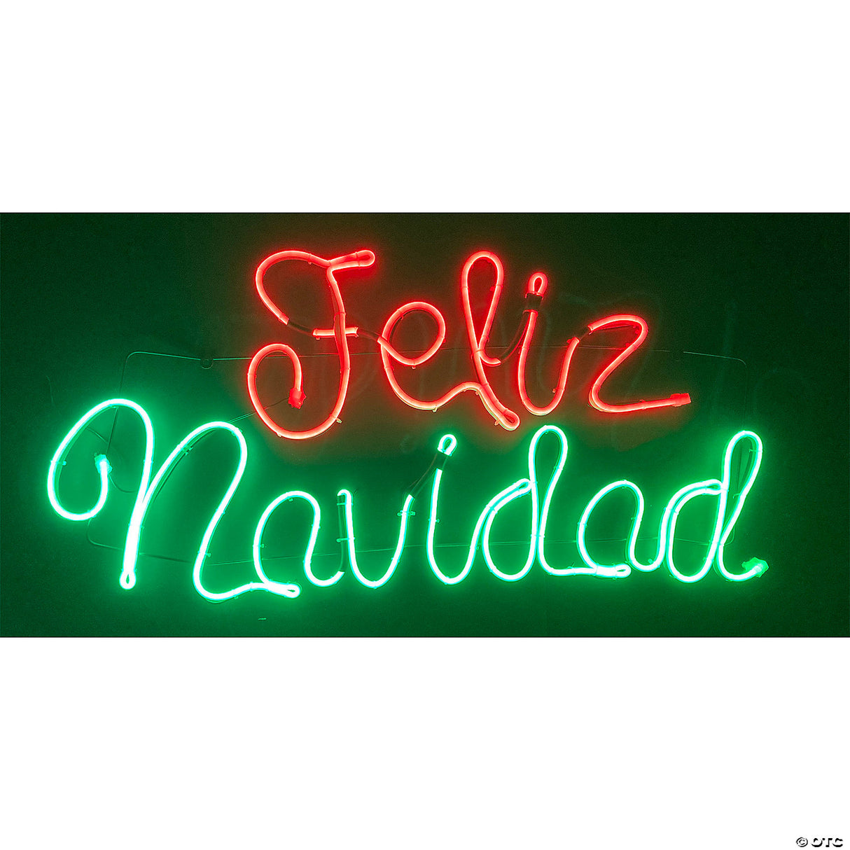 LED Lighted Feliz Navidad Sign – Christmas Holiday Outdoor Yard Decoration