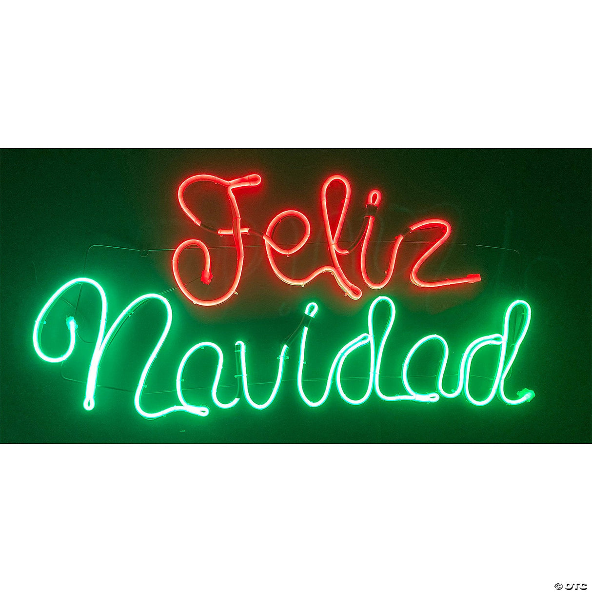 LED Lighted Feliz Navidad Sign – Christmas Holiday Outdoor Yard Decoration