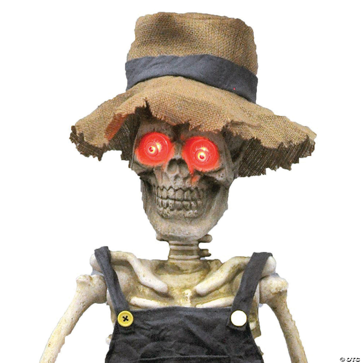 Animated Skeleton Playing Banjo – Halloween Outdoor Yard Decoration Prop