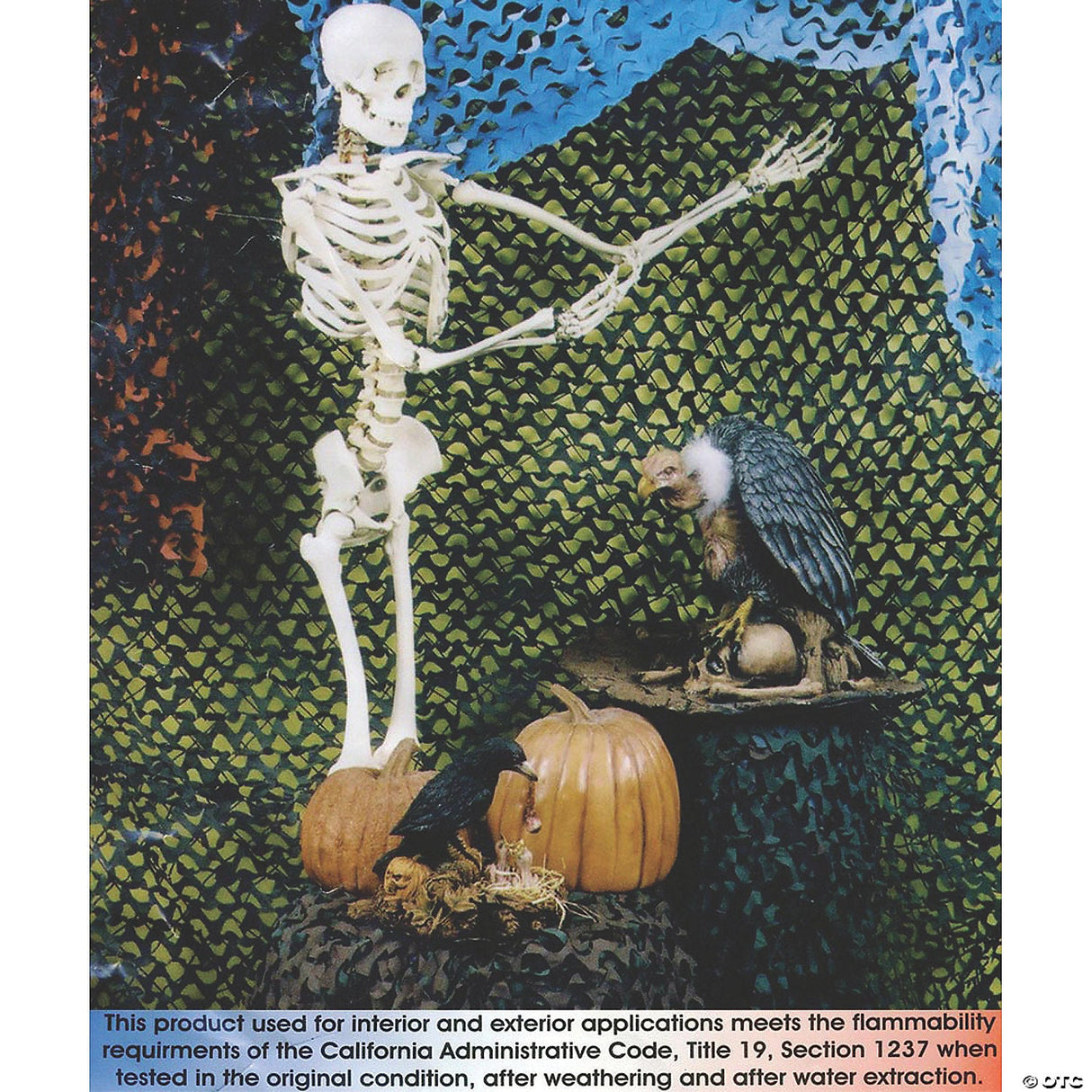 8x10 Camo Net Green Brown – Outdoor Party Decoration Prop Camouflage Cover