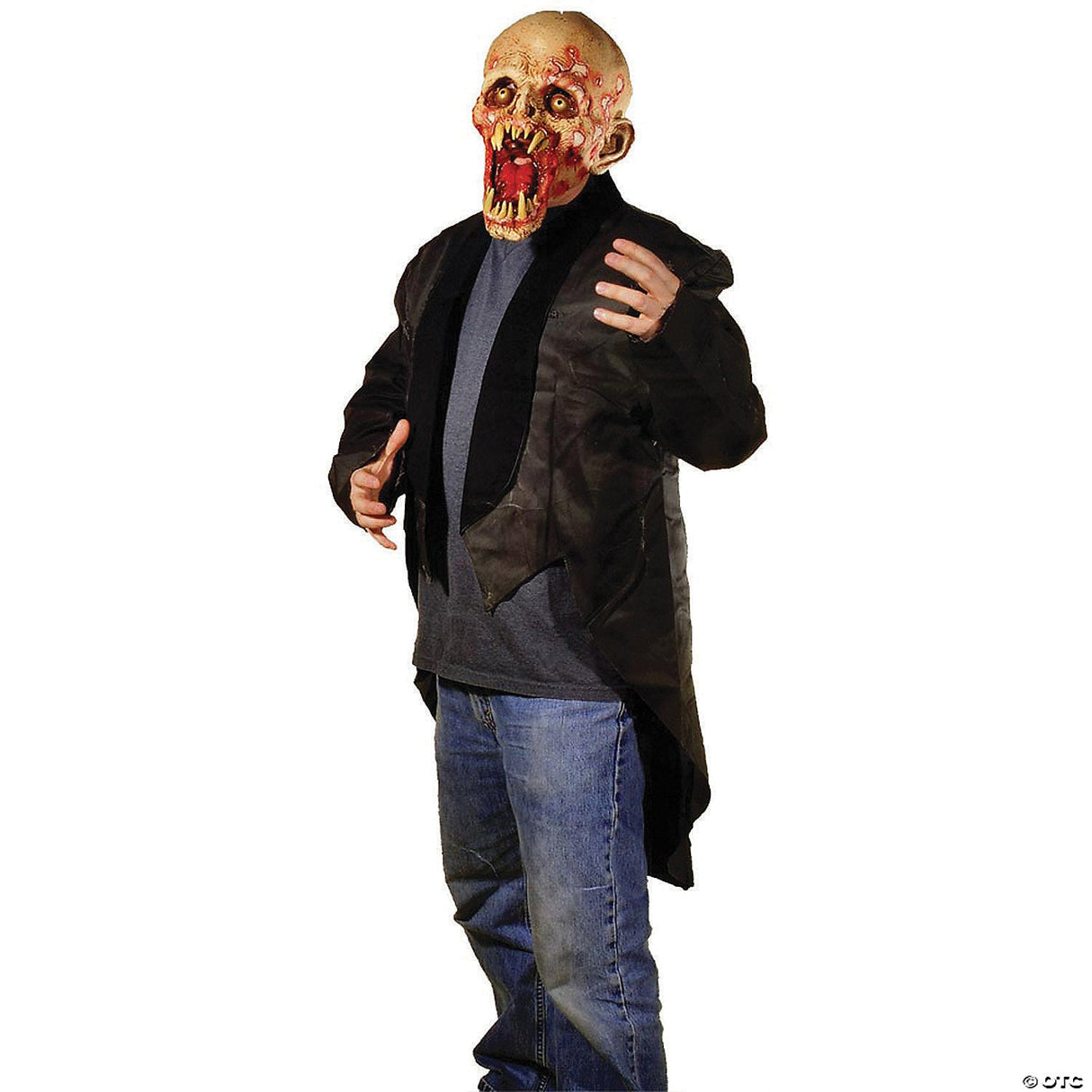 Adults Tattered Tuxedo - Halloween Costume Accessory Party Dress Up