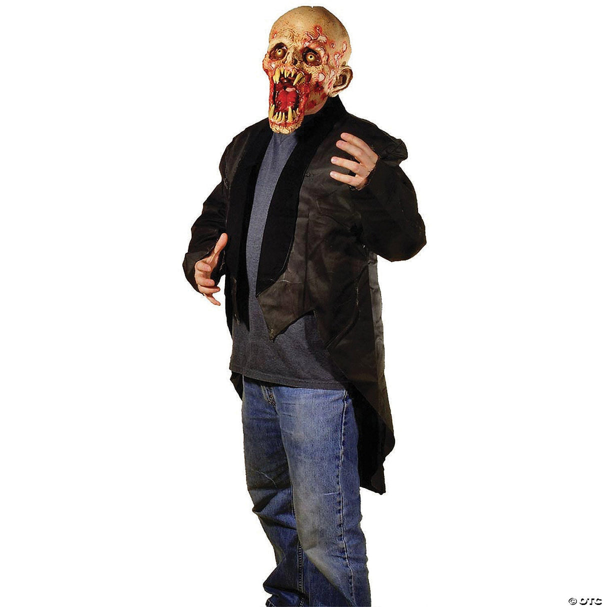 Adults Tattered Tuxedo - Halloween Costume Accessory Party Dress Up