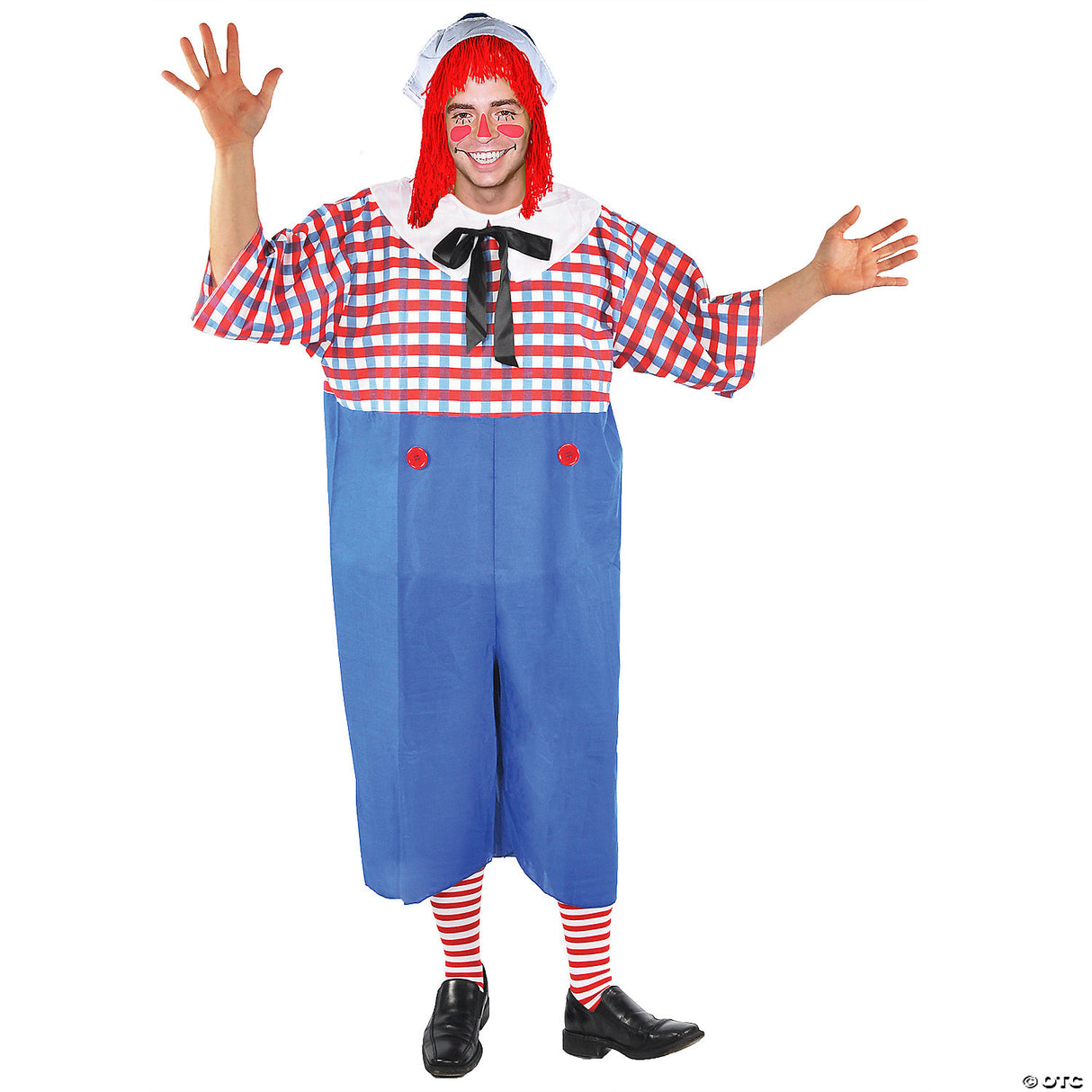 Adult Raggedy Andy Costume - Extra Large