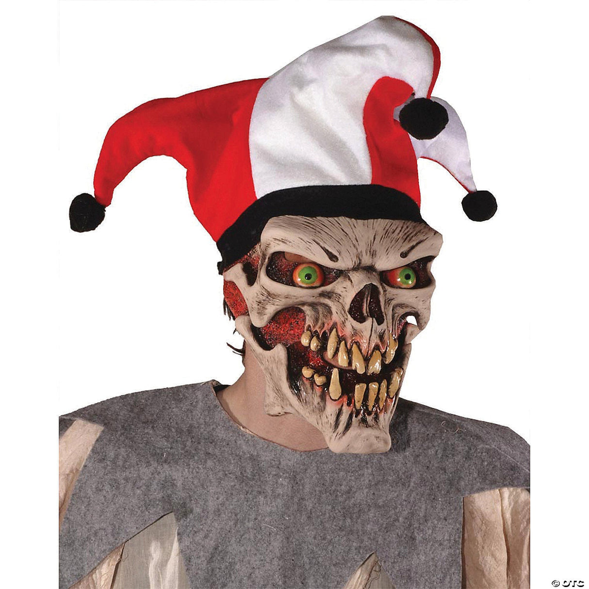 Latex Adult's Die Laughing Mask - Scary Halloween Mask Cosplay Prop Costume